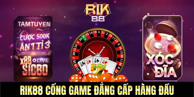 RIK88 là nhà cái trực tuyến uy tín được nhiều người chơi Việt Nam tin tưởng